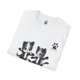 Soccer Kittens Unisex T-Shirt - Some Soccer Fun From the Catletics Collection