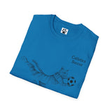 Soccer Cat Unisex T-Shirt
