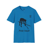 Pole Vaulter T-Shirt - Flying Over the Bar