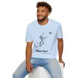 Cat Volleyball T-Shirt - Paws Out!