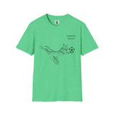 Soccer Cat Unisex T-Shirt