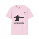 Shot Putter Softstyle T-Shirt: Aggression Therapy