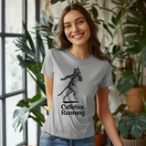 Cat Running Unisex T-Shirt - From our Catletics Collection