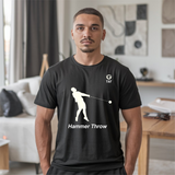 Hammer Throw Action Unisex Tee