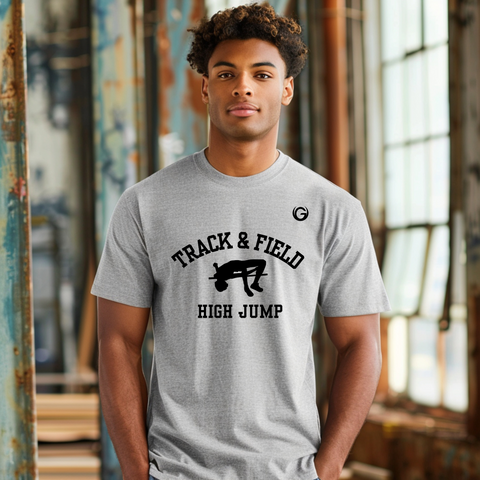 High Jump Track and Field T-Shirt