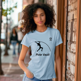 Pole Vaulter Softstyle T-Shirt: Taking flight