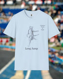 Cat Long Jump Unisex Softstyle T-Shirt