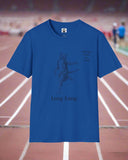 Cat Long Jump Unisex Softstyle T-Shirt