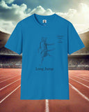 Cat Long Jump Unisex Softstyle T-Shirt