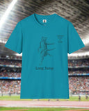 Cat Long Jump Unisex Softstyle T-Shirt
