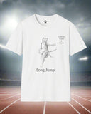 Cat Long Jump Unisex Softstyle T-Shirt