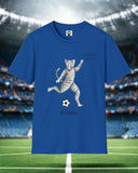Cat Soccer Unisex Softstyle T-Shirt