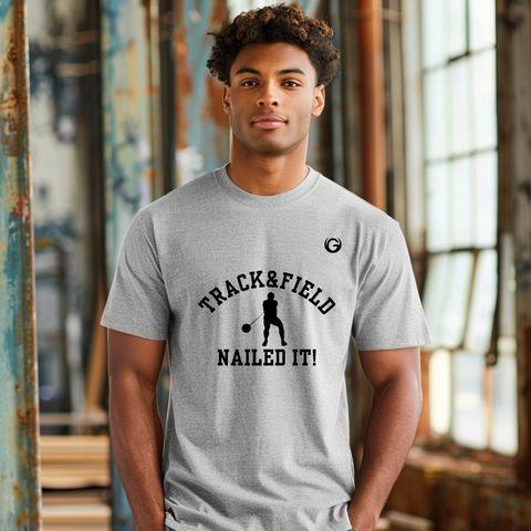 Hammer Throw Track and Field T-Shirt: Nailed It!