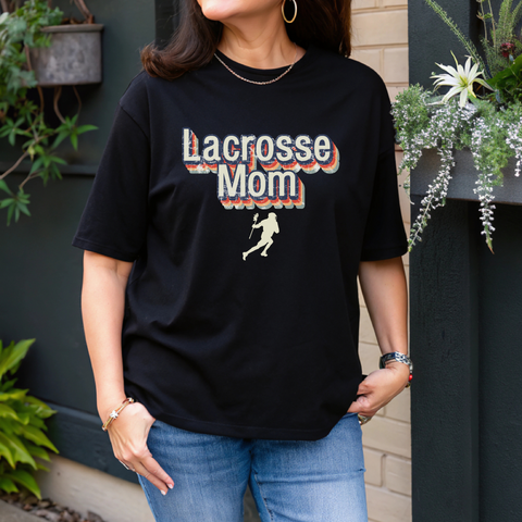 Vintage Lacrosse Mom T-Shirt